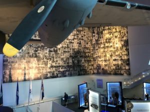 Medal of Honor recipients display at the National World War II museum in New Orleans, LA.