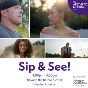Invitation to Beyond the Before and After Reception - The Aesthetic Society 2022