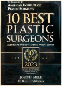 2023 10 Best Plastic Surgeons Award