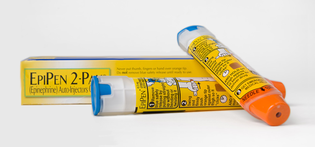 EpiPen Box and Injector