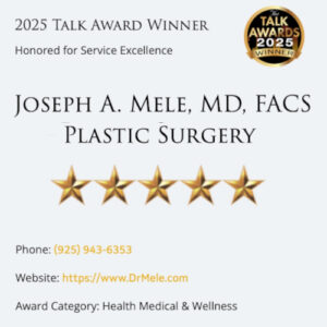 2025 Talk Award winner - Dr. Joseph A. Mele, III, MD, FACS